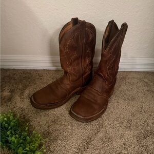 Double H Men's Brown Jase Wide Square Toe Western Boot